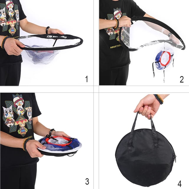 Golf Ball Net, Sturdy Black Easy to Store and Carry Golf Practice Net, for Golf Lovers Improving Skills Golf Training Accessory Ideal Training Accessory