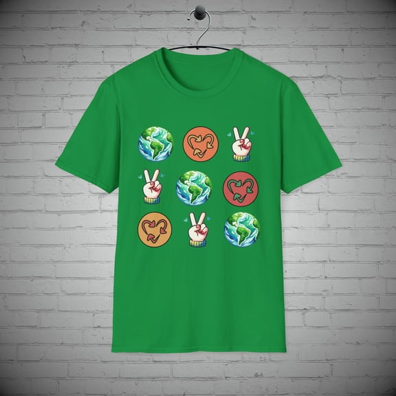 Earth Day t-shirt, Nature Lover Shirt, Planet Tee, Green Living Gift