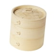 thumbnail image 1 of Cesta de de bambú Cocina para acampar al aire libre con tapas Utensilios de cocina Bola de hervida Altura 113 cm Sharpla vapor de cocina, 1 of 4