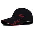 thumbnail image 4 of Women's Fashion Trucker Hat, Adjustable Breathable Mesh Baseball Cap, Ponytail Friendly Outdoor Sun Hat for Daily Casual Wear, Sports, and Travel Black, 4 of 4
