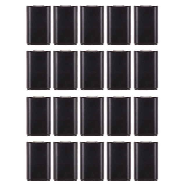 20 X Batería AA Contraportada Reemplazo de la caja del controlador inalámbrico XBOX 360 Negro