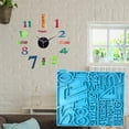 thumbnail image 4 of Modelo de resina Soledad Reloj DIY Silicona con números arábigos, 4 of 8