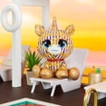 thumbnail image 5 of P.Lushes Designer Fashion Pets Natalie Von Corn Premium Unicorn Stuffed Animal, Gold and Blue, 6”, 5 of 9