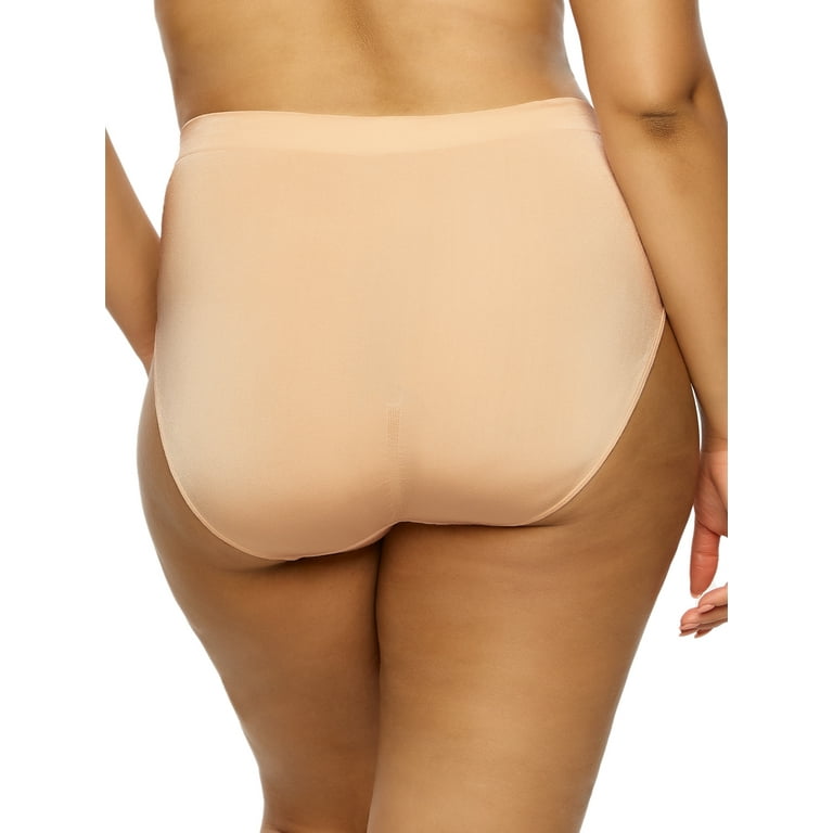 Paramour by Felina | Body Smooth Seamless Brief 3-Pack | No Visible Panty  Lines (All About Toffee, Medium)