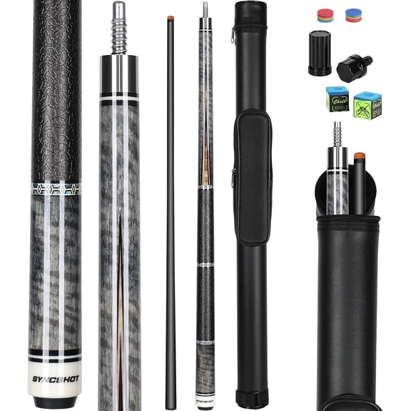 Carbon Fiber Pool Cue Stick 58" Professional Sticks for Adults Full Technology Tacos De Billiar Low Deflection Billiard Table Cues 3 Colors Available