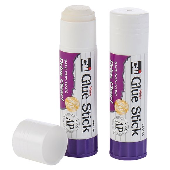 Charles Leonard Glue Sticks, 1.3 oz, 12 Count, 12 Pack