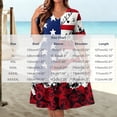 thumbnail image 3 of Erwazi Summer Plus Size Dresses for Women 4th Of July Printed Crew Neck Sleeveless Ankle Length Dress Celebrations Outdoor Parties Activities Casual Dresses, 3 of 8