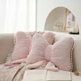 thumbnail image 4 of Fufafayo under $5 Bow Pillow, Soft Bow Decorative Pillows, Cute Bow Throw Pillows, Home Decor Bow Shaped Plush Pillow for Bedroom Sofa Couch, 16x12.20Inch, 4 of 6