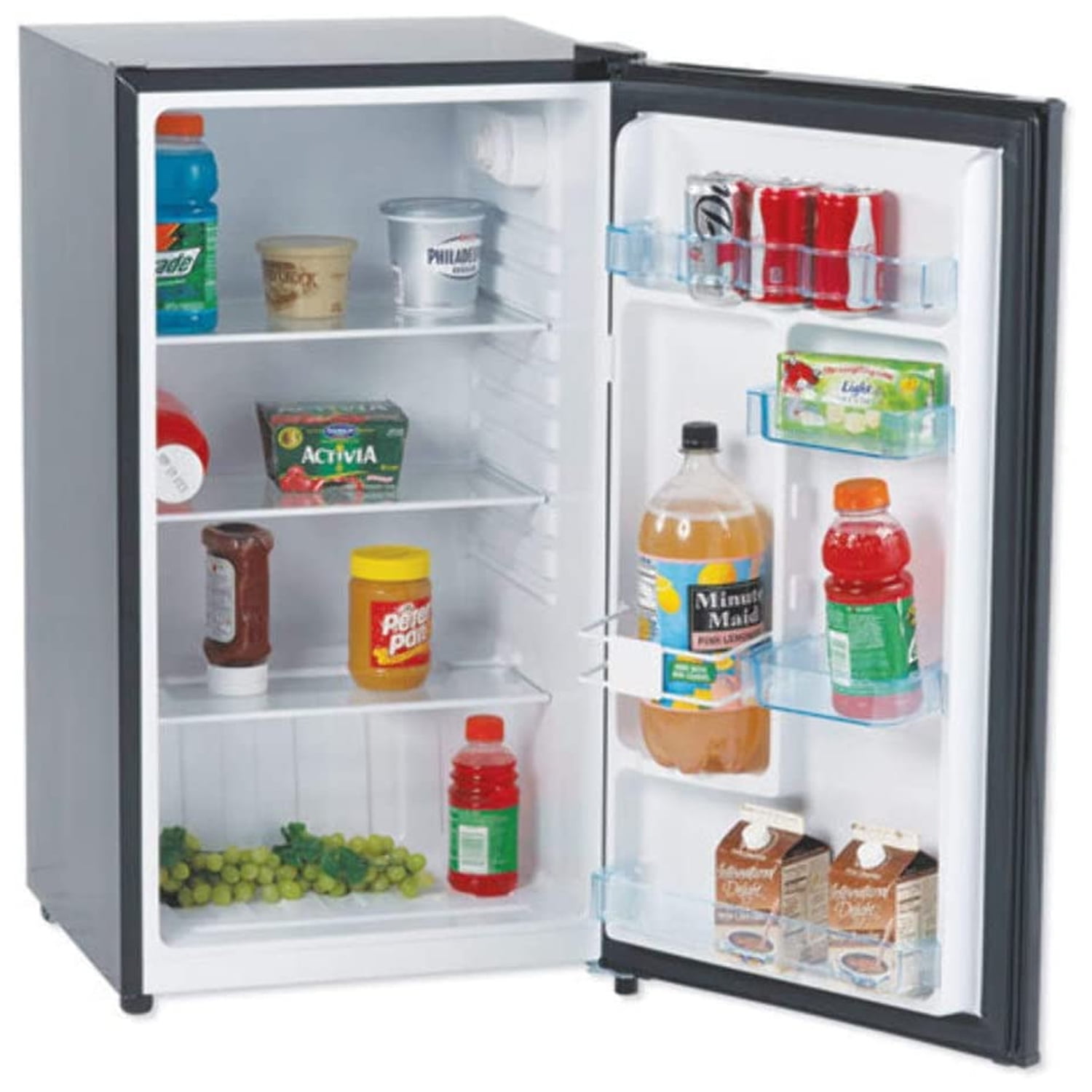 Avanti AR321BB 115V 3.2 Cubic Foot Compact Quiet Mini Fridge