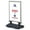 Silver, variant on M&T Displays WindPro Weather and Wind Resistant Outdoor Pavement Curb Sidewalk Sign Holder for 22x28 Inch Posters Silver Aluminum Easy Front Loading Snap Frame Durable HDPE Gray NewTech Water Base