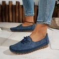 thumbnail image 6 of Womens Casual Slip On Flat Shoes, Comfortable Soft Wide Width Loafers, for Walking Work Everyday Wear, Breathable, Lightweight, 6 of 6