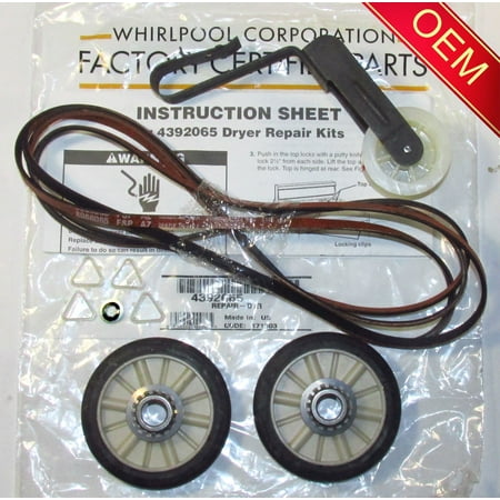 - 4392065 OEM Whirlpool Kenmore Roper Estate Dryer Kit