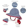 thumbnail image 2 of Gorro SunSprout para bebés SunSprout, capa de cuello UPF 50+ para los domingos por la tarde, 2 of 6
