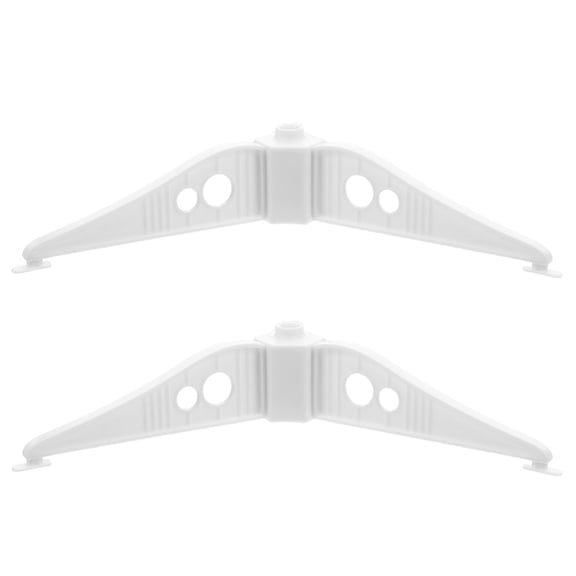 DEEPCRAFF 2Pcs Heavy Duty White Xmas Tree Bracket Detachable Stand for Artificial Holiday Trees