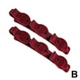 thumbnail image 6 of Unisex Plastic Flocked Bangs Hair Clips for Various Hairstyles, Gentle on Hair and Easy to Carry, 6 of 9