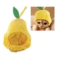 thumbnail image 2 of BYNNIX Yellow Pear Hat Halloween Mischievous Dogs Costume Hat Cute Festival Pet Hat Animal Hat Headwear Cosplay Accessories, 2 of 10