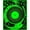 Black Green, Pattern 1, variant on Design&I 6'x9' Washable Area Rug Sleek Flatweave Pet Friendly Record Spiral Cd Grooves Abstract Typography Motif Round Vinyl for Queen Size Bedroom, Under Bed