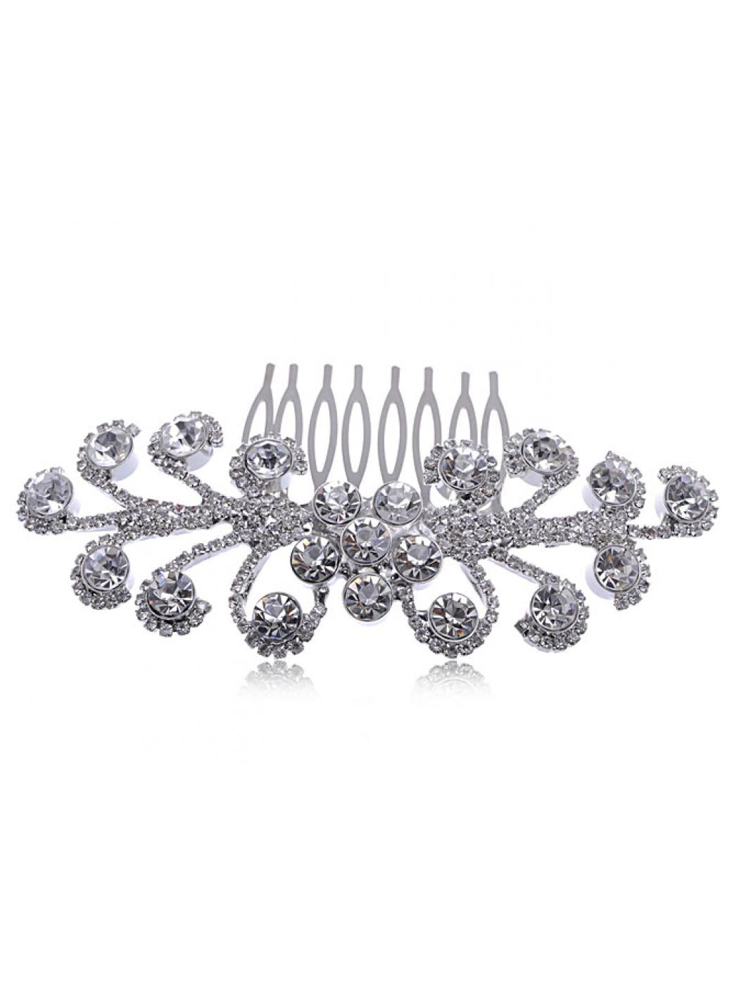 BEAUTIFUL HAIR COMB loaded with crystal fantastic