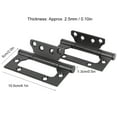 thumbnail image 3 of Bisagra de Puerta, Hogar 304 Accesorios de Hardware de Instalacia Fácil de Acero inoxidable, Para Armarios de Puertas de Armarios en Casa, 3 of 7