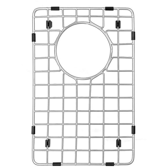 Karran GR-6019 Stainless Steel Bottom Grid 9" x 14" fits small bowl on QT-721 and QU-721