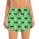thumbnail image 2 of Balery alien cartoons Pantalones cortos deportivos para mujer con forro y dos bolsillos, elásticos, para entrenamiento, gimnasio, yoga-XX-Large, 2 of 7