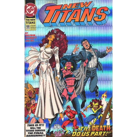 New Titans, The #100 VF ; DC Comic Book