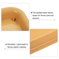 thumbnail image 4 of Unique Bargains 30.5x14cm Plastic Rectangular Plant Pot Saucer Drip Tray, Terracotta 6 Count, 4 of 5
