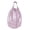 Purple, variant on Mesh Storage Bag with Side Pocket 32x32cm Drawstring Organiser Toiletry