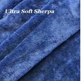 thumbnail image 5 of Giant Sherpa Bean Bag Chair Cover, Ultra Soft Bean Bag Bed (No Filler, Cover only), Large Round Soft Fluffy Bean Bag for Adults, Machine Washable Big Size Bean Bag Covers, 5 of 12