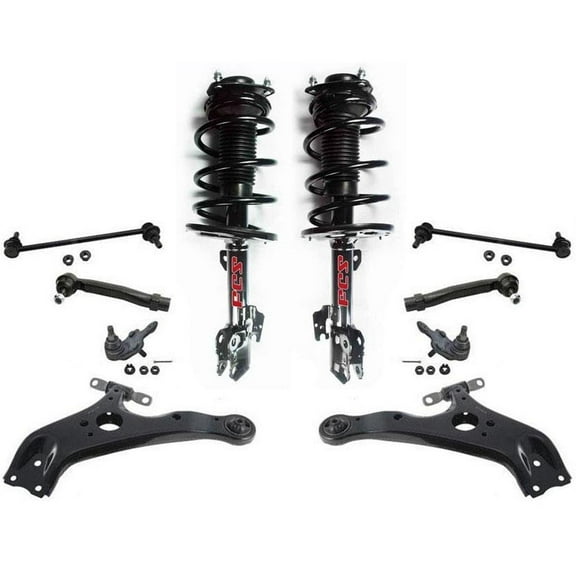 Front Struts Control Arms Tie Rods & Links For Sienna All Wheel Drive 2011-2020