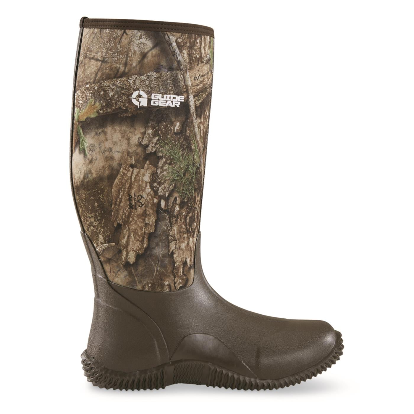 Guide Gear Men\'s Mid Bogger Waterproof Rubber Boots Sz 11 Camo Print SCENT FREE Guide Gear, Men main image 2