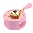 thumbnail image 1 of 2 uds Kit de sello de cera calentador de sello de cera sello de cera cuchara de sello de cera Kit de sello de cera horno de sello de cera 10,34*3,65 cm rosa, 1 of 5