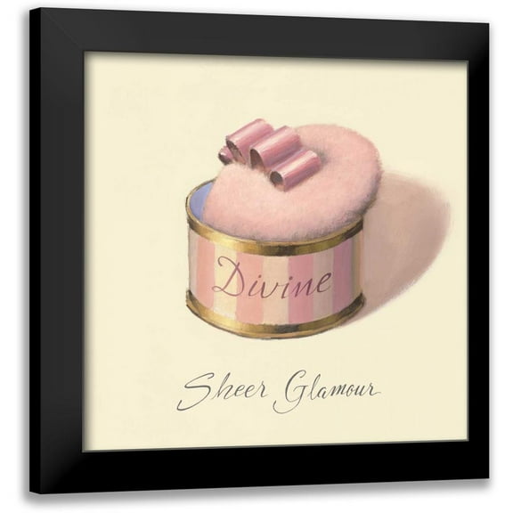 Fabiano, Marco 12x12 Black Modern Framed Museum Art Print Titled - Sheer Galmour