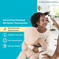 thumbnail image 6 of Homedics Infrared Ear/Forehead 500 Series Thermometer, No Touch, Easy to Use, Instant Results for All Ages, 6 of 10