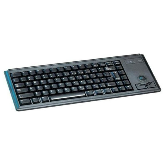 CHERRY ML 4420 Wired Keyboard - Compact,Pale Gray,Integrated Trackball