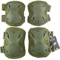 thumbnail image 1 of Conjunto de equipo de protección deportiva táctica King Kong, rodillera de seguridad multicolor para exteriores, codo para caza militar Airsoft Sincero Electrónica, 1 of 5
