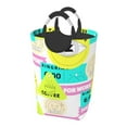 thumbnail image 1 of DouZhe 50L Rectangular Laundry Basket, Personalized Collage Prints Waterproof Foldable Laundry Hamper with Aluminum Handles, 1 of 6