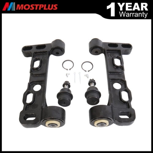 MOSTPLUS Set(4) Front Lower Control Arm Ball Joint for 02-09 Chevy Trailblazer GMC Envoy