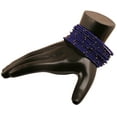 thumbnail image 2 of Sunsoul By Touchstone "Silk Thread Bangle Collection" Indian Bollywood Handcrafted Faux Silk Thread Exotic Look with Golden Beads Blue Designer Bangle Bracelets Set of 12 For Women., 2 of 3