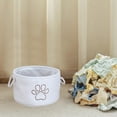 thumbnail image 3 of Yooshoverk Storage Basket, Beige, Foldable Fabric, Clothes & Toy, Home Dorm Organizer, 3 of 6
