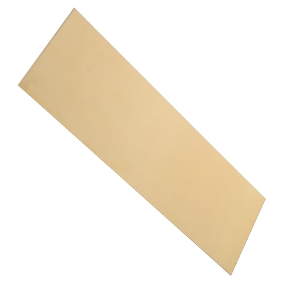 NICEXMAS Brass Sheets Brass Sheet H62 Brass for Mechanical Manufacturing 1Set