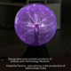 thumbnail image 2 of Control de voz 34568 pulgadas lámpara mágica lámpara de bola electrostática inducción táctil bola mágica de iones relámpago bola brillante, 2 of 5
