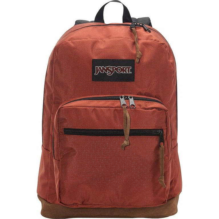 Burnt orange top jansport backpack