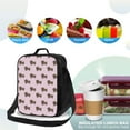 thumbnail image 4 of Balery Dachshund Dog Puppy Caja de Almuerzo y Bolsa de Almuerzo para Hombres y Mujeres, Bolsa de Almuerzo Reutilizable con Gran Capacidad, Bolsa de Almuerzo Aislada, 4 of 7