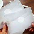 thumbnail image 4 of Clear Package Seals, Clear Round Sticker Labels for Envelopes, Gift Packaging (500 Per Roll), 4 of 5