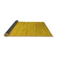 thumbnail image 2 of Ahgly Company Indoor Square Abstract Yellow Modern Area Rugs, 5' Square, 2 of 4