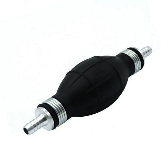 jinwen 2xUniversal Automobile Hand Pump Manual Fuel Transfer Delivery 10mm , Black, 2 Pcs
