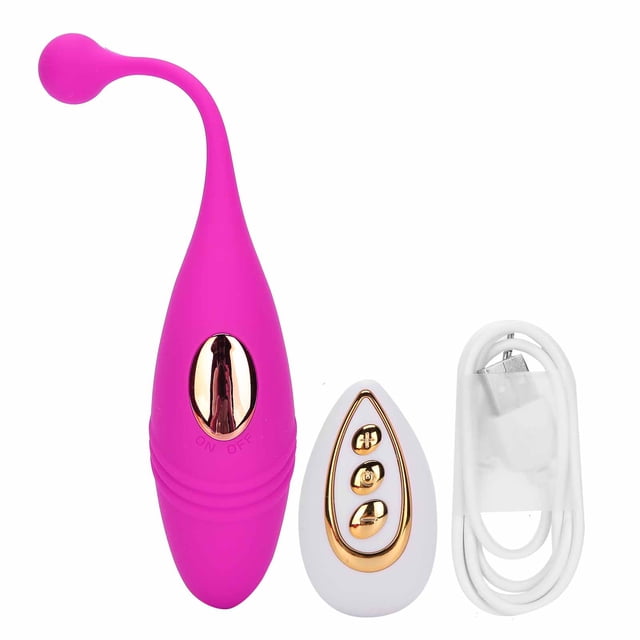 Masajeador vibratorio inalámbrico con carga USB para mujeres, 10 velocidades, morado Intense Pleasure Vibes