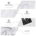 thumbnail image 4 of Betivan Men's Linen Hawaiian Beach Casual Pants Stretched Waist Pocket Drawstring Straight Fit Breathable Lightweight Pants Vacation Bottoms for Beach Travel Outdoor Leisure, 4 of 7
