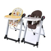 Foldable Multifunction Baby high Chair Telescopic Child Dining Table feeding Chair